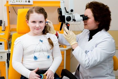 otitis media in a child