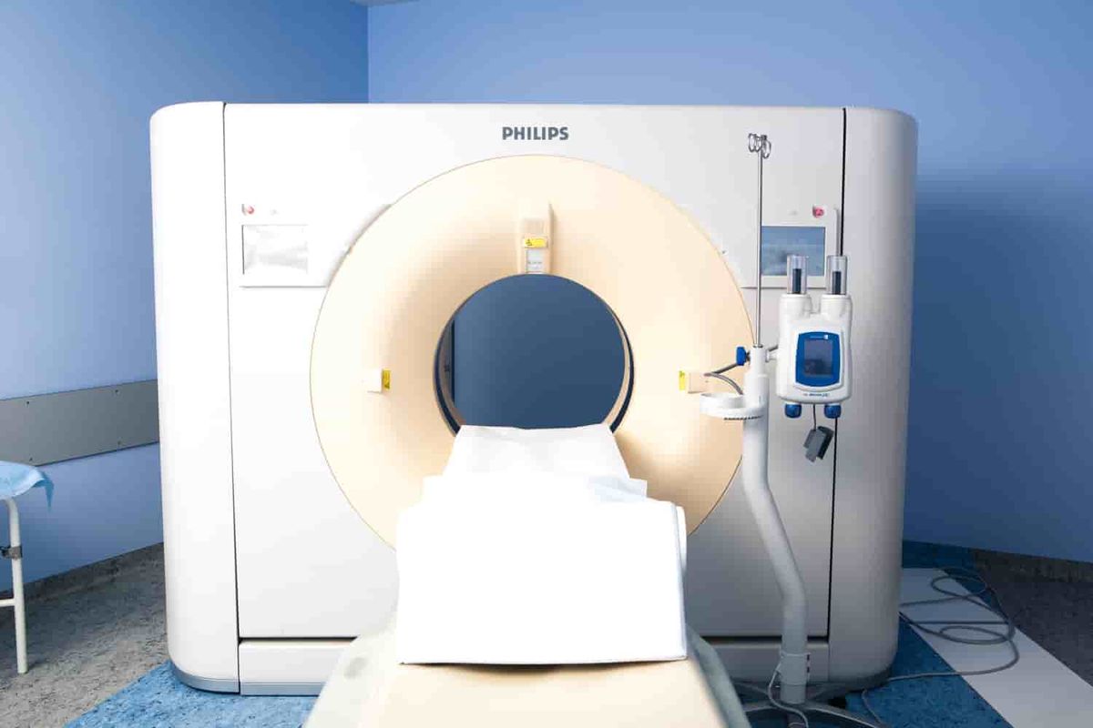 Computed tomography of the abdominal cavity in EMC