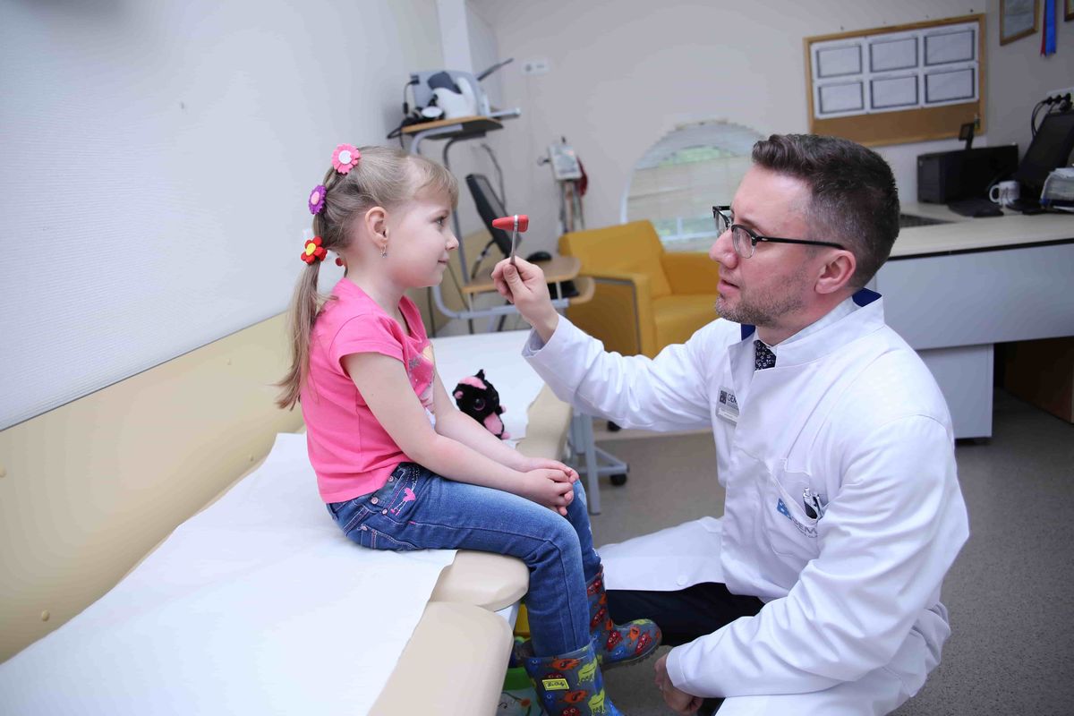 Treatment of vertigo in children