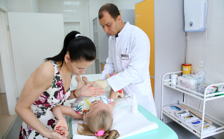 consultation of a pediatric surgeon
